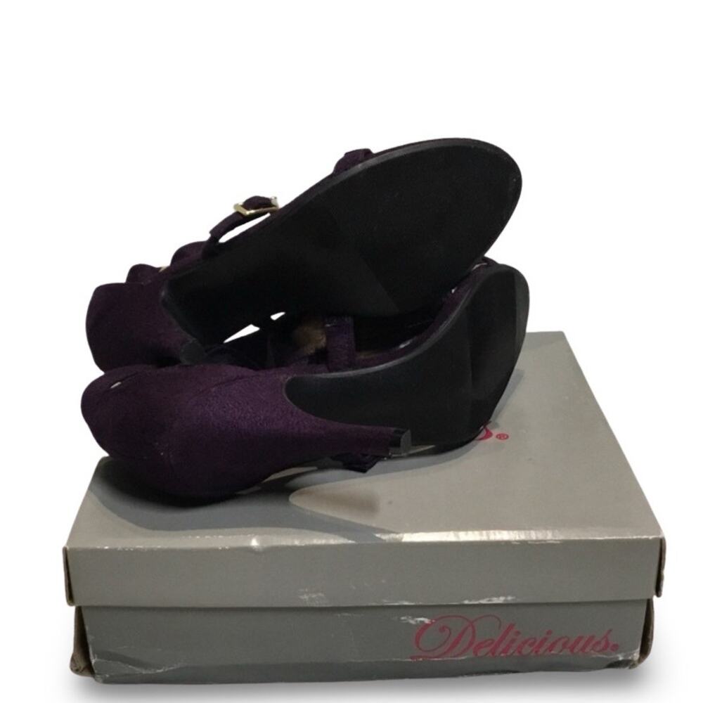 Delicious Purple Sandals - Picture 4 of 6